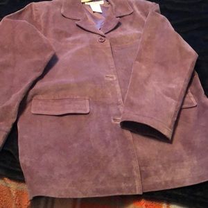 Raspberry dress coat by Jessica Holbrook